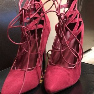 Charolette Russe -Stella Wine Heels